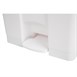 Cubo de basura a pedal Jantex blanco 65Ltr