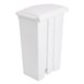 Cubo de basura a pedal Jantex blanco 87Ltr