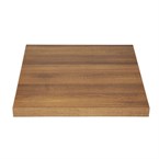Tablero mesa Bolero cuadrado 700mm roble rustico