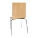 Silla respaldo cuadrado Bolero color haya (Juego 4)