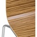 Silla respaldo cuadrado Bolero zebrano (Juego 4)