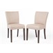 Silla comedor Bolero Contemporary beige (Juego 2)