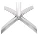 Mesa alta abatible Bolero acero inoxidable 600(Ø)mm