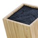 Bloque cuchillero universal de bambú Vogue
