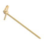 Palillos nudo de bambú Fiesta 90mm (Paquete 100)
