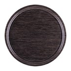 Bandeja redonda Roltex melamina 450(Ø)mm wengé