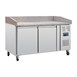 Mostrador pizza Polar Serie G mesa mármol 2 puertas