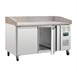 Mostrador pizza Polar Serie G mesa mármol 2 puertas
