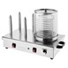 Máquina para perritos calientes Buffalo 4 pinchos pan