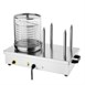 Máquina para perritos calientes Buffalo 4 pinchos pan
