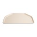 Bandeja servicio Roltex poliéster Trapezium 500x325mm blanco nácar