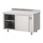Armario caliente Gastro M acero inoxidable y peto 2000(An)x700(F)x850(Al)mm