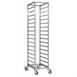 Carro bandejero Gastro M acero inoxidable Gastronorm 1/1 18 niveles