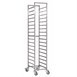 Carro bandejero Gastro M acero inoxidable 600x400mm 18 niveles