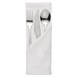 Servilleta Mitre Luxury Luxor blanca 450 x 450mm