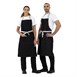 Delantal peto Whites vaquero negro