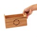 Caja de madera para utensilios Olympia