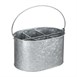 Cubo organizador Olympia acero galvanizado