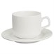 Taza apilable porcelana fina Lumina para plato CD646 200ml