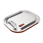 Tapa Gastronorm 1/2 Vogue acero inoxidable y silicona