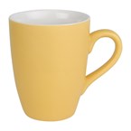 Taza mug Olympia porcelana amarillo pastel mate 320ml
