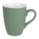 Taza mug Olympia porcelana verde pastel mate 320ml