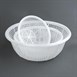 Escurridor redondo Vogue polietileno blanco 375mm