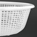 Escurridor redondo Vogue polietileno blanco 375mm