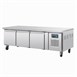 Mostrador refrigerado Polar Serie U GN Chef base 3 puertas