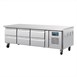 Mostrador refrigerado Polar Serie U GN Chef base 6 cajones