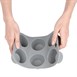 Molde magdalenas Vogue silicona flexible 6 huecos