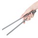 Pinzas silicona Vogue alta temperatura gris