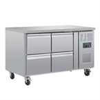 Mostrador frigorífico Polar Serie U GN 4 cajones