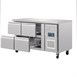 Mostrador frigorífico Polar Serie U GN 4 cajones
