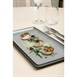 Plato rectangular Olympia Mineral 230 x 120mm