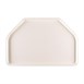 Bandeja servicio Roltex poliéster Trapezium 500x325mm gris