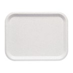 Bandeja Roltex Nordic 360x280mm blanca moteada