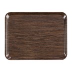 Bandeja servicio Roltex melamina 460x360mm wengé