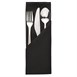 Servilleta Mitre Essentials Occasions negra 508 x 508mm