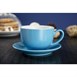 Plato Olympia para tazas de 227ml y 341ml azul (Caja 12)