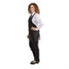 Delantal esmoquin negro Whites
