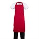 Delantal con peto Whites rojo
