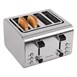 Tostador Caterlite de 4 ranuras de acero inoxidable