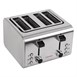 Tostador Caterlite de 4 ranuras de acero inoxidable