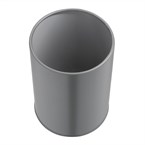Bote para utensilios Olympia galvanizado gris