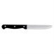 Cuchillo chuletero Olympia redondeado mango negro 114mm (Caja 12)