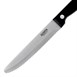 Cuchillo chuletero Olympia redondeado mango negro 114mm (Caja 12)