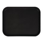 Bandeja antideslizante rectangular negra de fibra de vidrio Cambro 457 mm