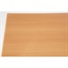 Mesa rectangular pre perforada Bolero efecto haya