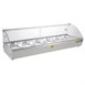 Vitrina caliente sobre mostrador Buffalo 1200mm
